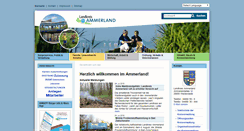 Desktop Screenshot of landkreisammerland.de